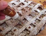 Foto del paso 6 de la receta: Pastafrola de chocolate, con crema ganache, manjar y nueces