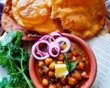 Foto langkah ke 24 dari resep Chole Bhature.