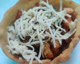 A picture of step 7 of Rajma Katori.