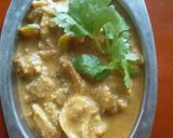 A picture of step 6 of Mushroom and groundnut gravy.