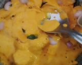 A picture of step 3 of Sprouts curry.