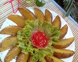 Foto langkah ke 5 dari resep Potato Wedges Panggang Teflon.
