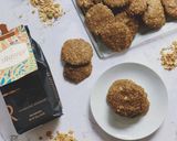 Foto langkah ke 3 dari resep Healthy Coffee muesli Cookies #TanzaniaMuriba #StarbucksReserve coffee beans.