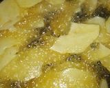 A picture of step 1 of Sweet potato chips.
