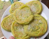 Foto langkah ke 5 dari resep Roti maryam / cane pandan.