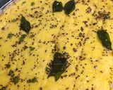 A picture of step 4 of Gujarat Special Khaman Dhokla.