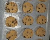 A picture of step 7 of Almond wheat flour choco cookie.