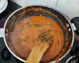 A picture of step 6 of Egg Masala Curry.