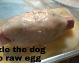 A picture of step 14 of Yam dogs.