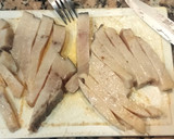 Foto del paso 1 de la receta: Pez espada al limón con arroz rojo y huevos