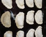 Foto del paso 8 de la receta: Empanadas vegetarianas de "no pollo", huevo y aceitunas