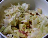 A picture of step 2 of Beet and apple salad.
