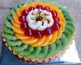 Foto langkah ke 6 dari resep Pie Buah Jumbo.