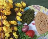 A picture of step 5 of Paneer Bhurji In Spinach.