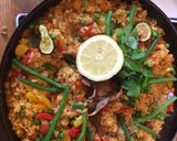 A picture of step 6 of Summer Vegetable Paella.