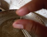 A picture of step 2 of Roasted Sunflower seeds burfi.
