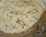 A picture of step 2 of Methi green garlic bhajiya.