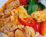 Hình bước làm 8 của món Bún riêu tôm khô