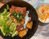 Hình bước làm 3 của món Bún nem nướng