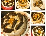A picture of step 12 of Eggless: Oreo Chocolate Vanilla Ice Cream Cake.