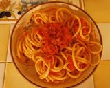 Une image de l'étape 7 de Pâtes à l'Amatricienne 