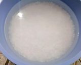 A picture of step 1 of Kaddu Ki Kheer with Badam Mix.