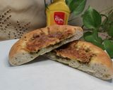 عکس مرحله 9 از دستور مناقیش بالزعتر و الجبنه (نان زعتر و پنیر عربی)