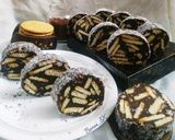 चोको बिस्की रोल (choco bisque roll recipe in Hindi) रेसिपी चरण 4 फोटो