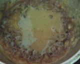 Foto langkah ke 3 dari resep Bubur telor kodok atau bubur kanji gula merah.