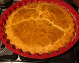 Foto del passaggio 4 della ricetta Crostata morbida Caprese (salata) 🍅
