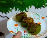 स्टफ्ड शिमला मिर्च (stuffed shimla mirch recipe in Hindi) रेसिपी चरण 1 फोटो