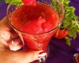 रिफ्रेशिंग वाटरमेलन जूस (Refreshing watermelon juice recipe in hindi) रेसिपी चरण 3 फोटो