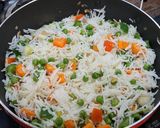 A picture of step 6 of Nasi Goreng (Indonesian Fried Rice).