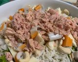 Foto del paso 3 de la receta: Ensalada con arroz, rábanos y vinagreta de menta