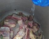 A picture of step 3 of Gobi gosht.