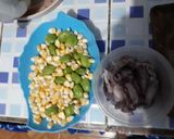 Foto langkah ke 1 dari resep Tumis cumi asin pete.