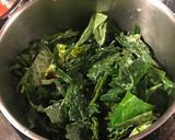 A picture of step 8 of Tuscan Bean and Kale Soup.