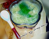 A picture of step 6 of Chicken spinach egg drop soup.