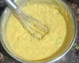 A picture of step 5 of Moong Daal Handvo.