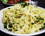 صورة لخطوة 9 من وصفة سباجيتي بالصوص الابيض Spaghetti white sauce 🇮🇹