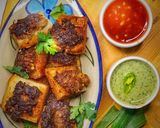 A picture of step 4 of Chappli kabab crispy bites.