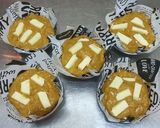 Foto langkah ke 5 dari resep Pumpkin Cheese Muffin.