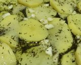 Foto del paso 5 de la receta: Besugos al horno con patatas, infusionados con aceite de tomillo