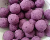 Foto langkah ke 2 dari resep Ube Tang yuan Kuah Susu.