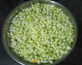 A picture of step 2 of Raw Papaya Tutti Frutti.