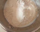Foto langkah ke 2 dari resep SOURDOUGH MARBLE🌾.