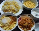 Hình bước làm 2 của món Xôi ngô (bắp)