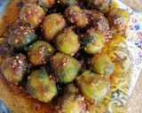 Foto del paso 7 de la receta: Coles de Bruselas especiadas con mayonesa de mostaza