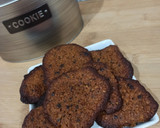 Foto del paso 4 de la receta: Cookies de avena, naranja y chocolate 85% 🍪🍊🍫