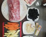 Foto del paso 1 de la receta: Guarnición de verduras salteadas, lomo mechado